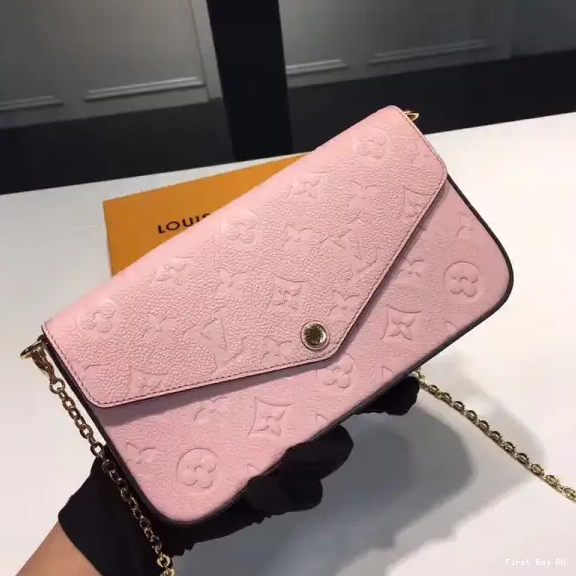 First bags ru reviews Louis Vuitton POCHETTE FÉLICIE 0630